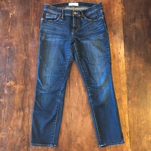 Madewell cropped jeans